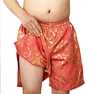 Push Oil Pants Bath Pants Men And Women Massage Shorts Sauna Pants Sweat Transpiration Foot Pedicure Foot Bath Massage Bathrooms Custom