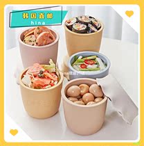 Korea ROCOU baby baby supplementary food fresh-keeping box premium silicone anti-drop sealed refrigerator sealed box