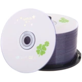 Purple CD-ROM семизвездный серия серии с четырьмя листьями DVD+R/-R пустой пустой диск Enguliing Disk 16 Speed ​​4.7g 50 Таблетки