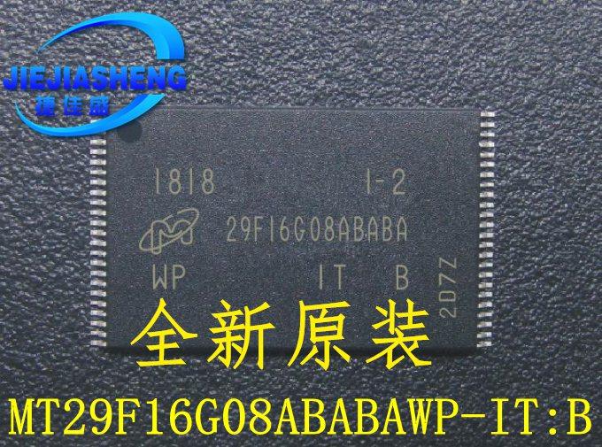 Brand new original MT29F16G08ABABAWP-IT:B 2GB flash memory chip spot supply 