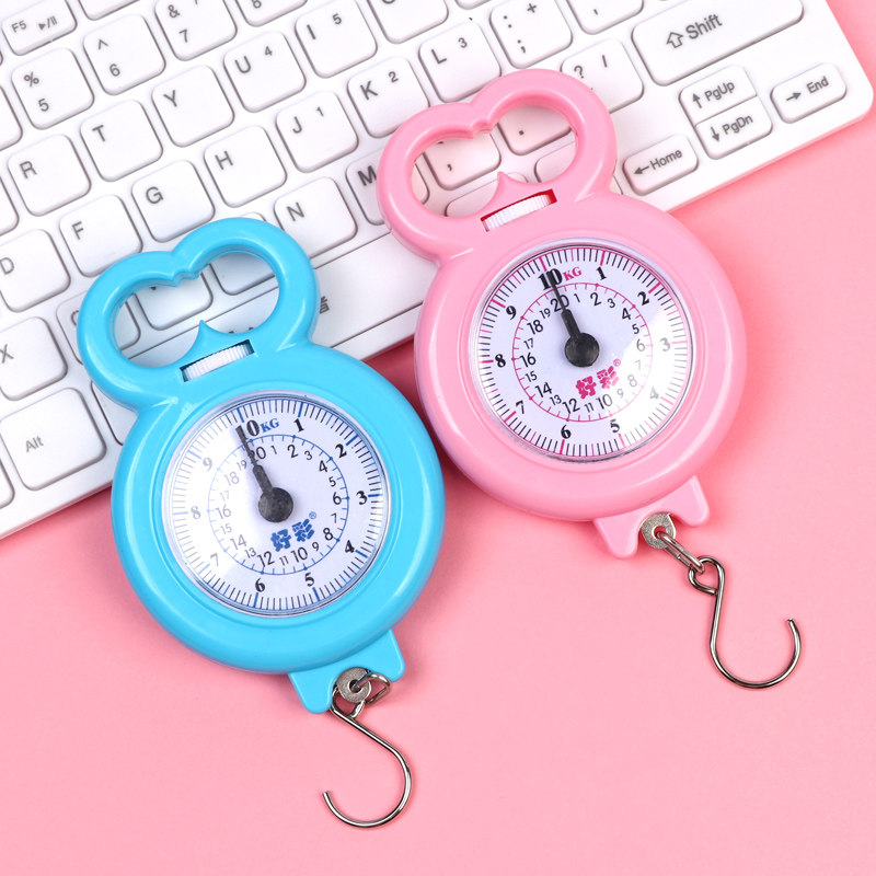 Portable small mini high precision 10kg student with cute cartoon home handy scale
