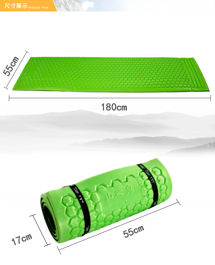 Núi mùa xuân máng đệm cắm trại nhôm màng bọt trứng tổ ẩm pad lục giác bạc mảng bám nap ngủ chống ẩm mat - Thảm chống ẩm / Mat / Gối chiếu nằm văn phòng