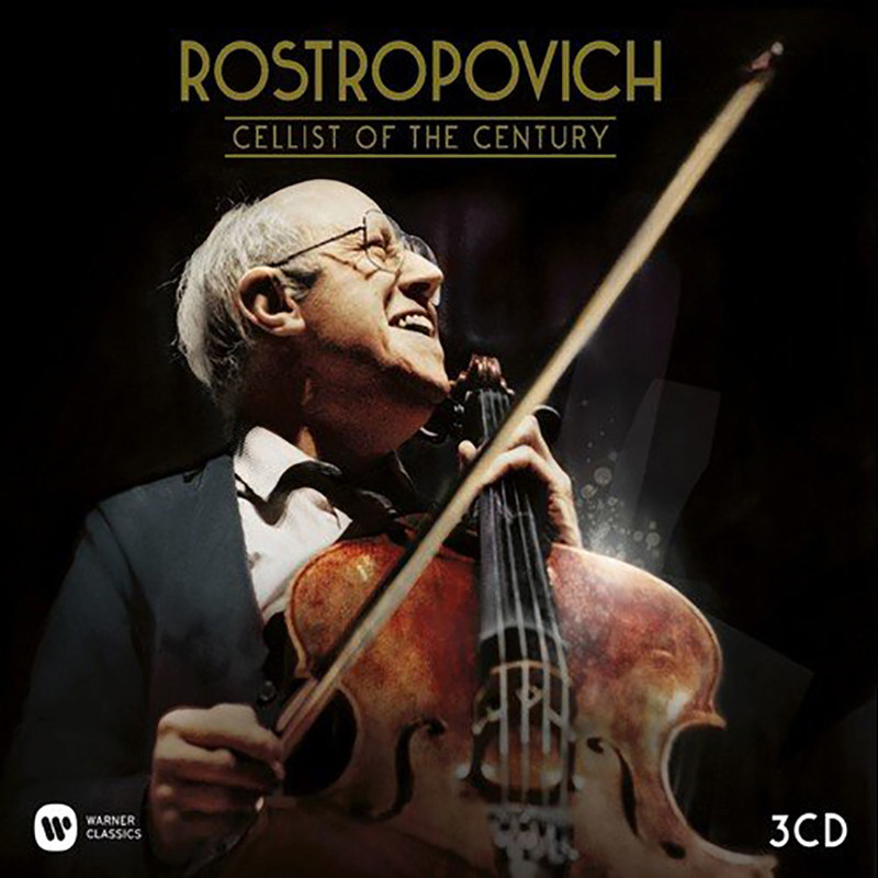 (middle figure audio-visual) century cellist-Rostelopovic 3CD on-board cd disc 4839865