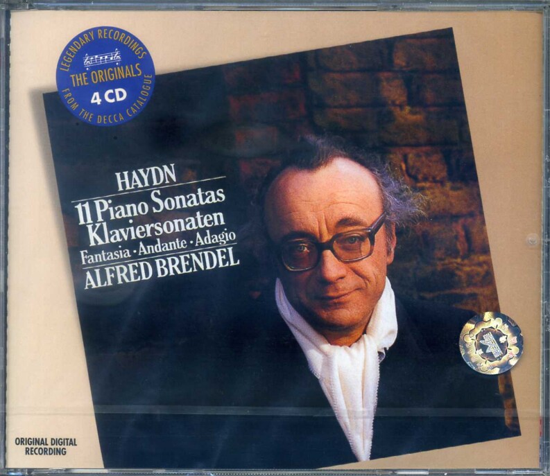 (Image & Video) Brendel Haydn: 11 Piano Sonatas 4CD 4781369