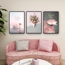 2022 modern minimalist sofas background wall bedroom mural painting triptych self-adhesive decoration painting wall painting living room decoration painting