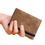 pu皮革护照包飞机机票护照夹护照保护套旅行出国证件收纳包多功能