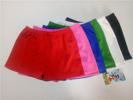 Children's Latin Dance Clothing, Girls' Safety Shorts, Boxer-Style Leggings, Three-Quarter Length High-Elastic Spandex Shorts, Fitness Gymnastics