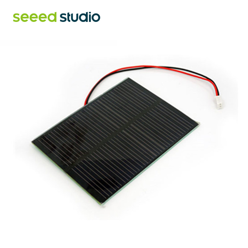 1W high - efficiency single - crystal solar panel charging battery 80X100 power panel can be used outdoor outdoor