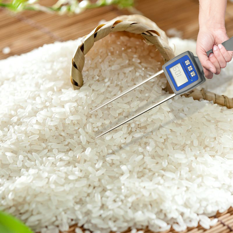 TK100G Grain Moisture MeterGravity Rice Corn Wheat Barley Moisture Measurement Wet Grain Moisture Content Meter