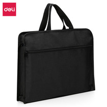 Dili 63753 63754 Simple Handheld Business Office Information Large Zippered File Bag