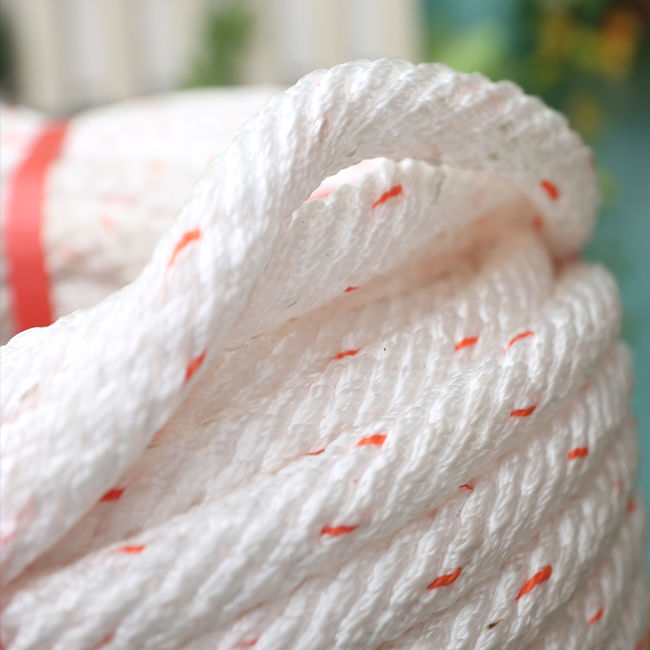 Outdoor Safety Rope Polypropylene Full Woven Rope Aerial Work Rope External Wall Washing Rope Air Conditioning Mounting Rope Insurance Rope