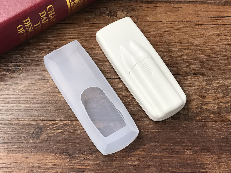 Emmett quạt điện điều khiển từ xa nắp bộ điều khiển từ xa Yangzi Bộ vỏ silicon trong suốt áo chống nắng điều hòa