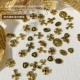 01#Древние золотые ретро -ювелирные украшения Случайная модель смешивание 50 штук