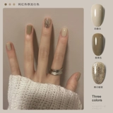 Лак для ногтей, комплект для маникюра, популярно в интернете, 2025 года, новый цвет, небольшой набор, три цвета