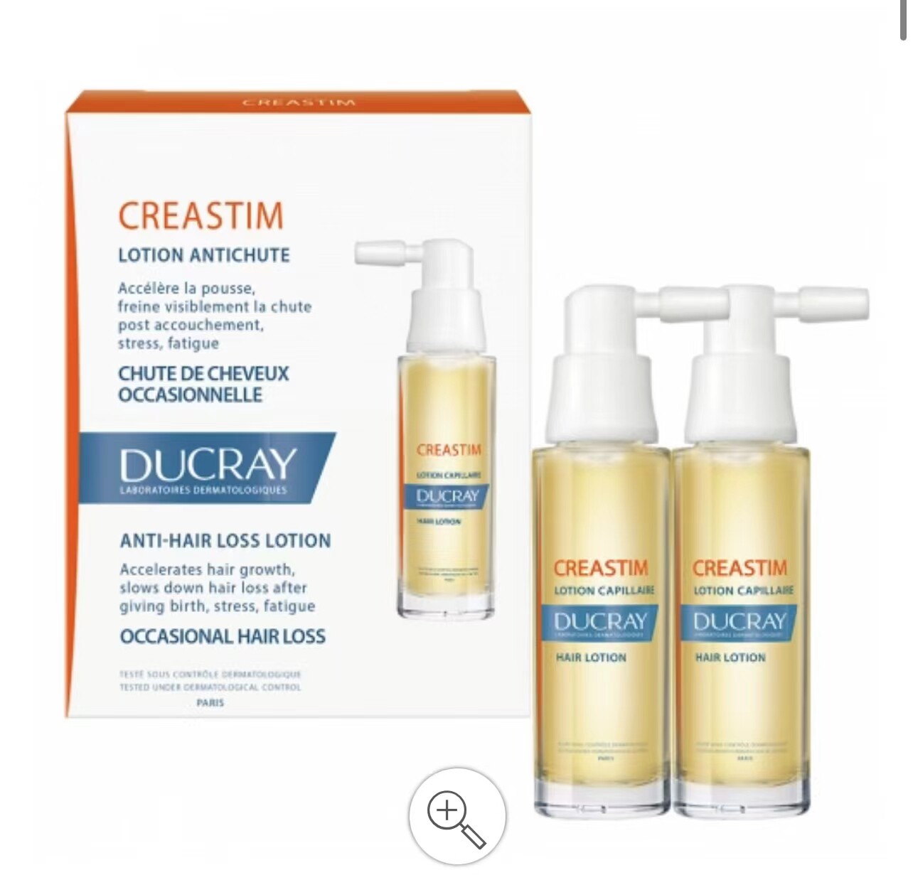 Spot buds ducray season postpartum pressure occasional hair loss creastim hair proof spray 2*30m