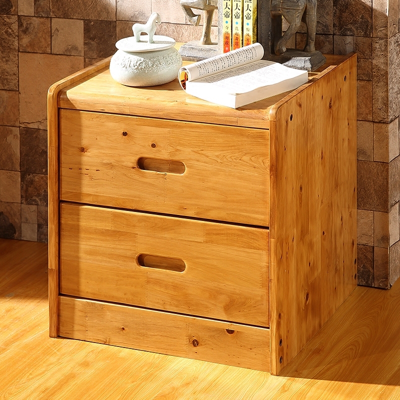 Modern fashion containing cabinet solid wood bed head cabinet Berwood bed head cabinet minimalist bed head cabinet containing cabinet bedside cabinet