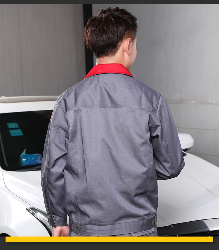 Yueda Kia Motors 4S Shop Quần áo bảo hộ lao động dài tay Xưởng dịch vụ sau bán hàng đồ bộ mặc nhà cao cấp