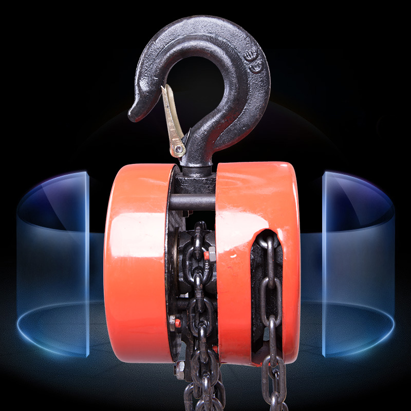 Hand pull crane Lifting chain hoist Iron hoist 1 ton 2 meters 3 tons 5 tons 3 meters 6 meters household hoist handling hand pull