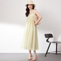 [Hot] 9 for NY0A0171 Suspender Mid-Length dress for women 2025 Summer