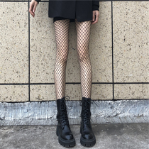 Japanese black fishnet stockings womens thin ultra-thin transparent sexy ins tide summer lace JK sex pantyhose