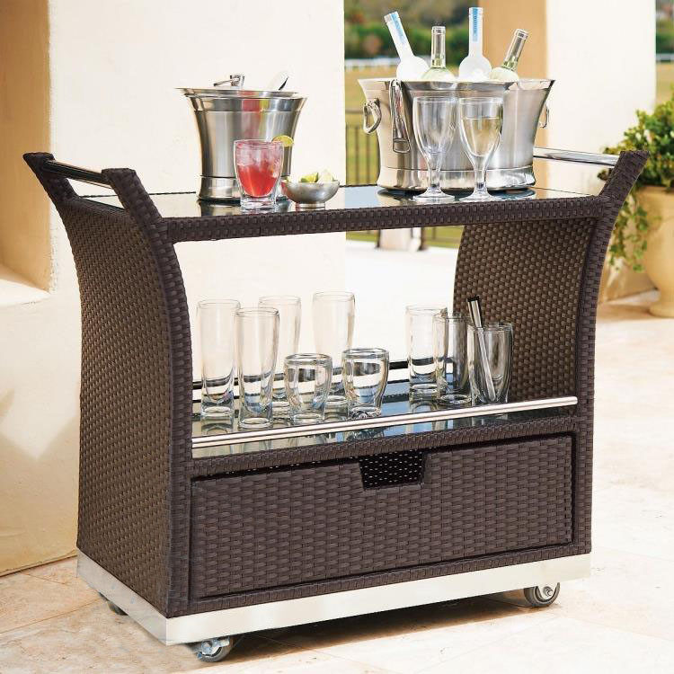 Custom vines Cart Delivery Dining Car Double Hotel Commercial Outdoor Outdoor West Restaurant Tea Buffet Mobile Shelve