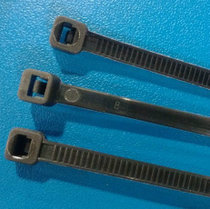 Haitai cable tie Black 4 * 200mm self-locking nylon cable tie plastic cable tie buckle Batch 1 pack 300