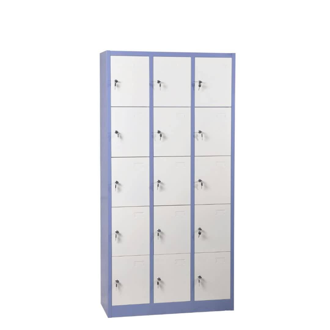Metal Cube Locker Steel Locker 15 Door Metal Locker Storage