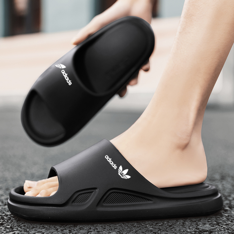 Beach Slippers for Men 2024 New Summer Outdoor Wear Soft-Soled Casual Slip-On Slippers for Home Use