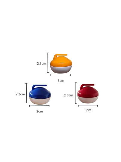 6.6cm保龄球小型大号冰球壶桌面2.6cm沙壶球桌上沙狐球3.8cm