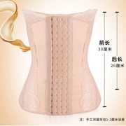 Tingmei ya ya đai bụng mùa hè phần mỏng giảm béo corset vành đai mỏng eo corset eo đai đai cơ thể vành đai