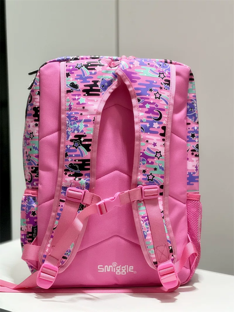 Австралийский Smiggle супер очень большой школьный рюкзак начальная школа старшая младшая ученик шкоьный рюкзак пространство кот рюкзак подарок