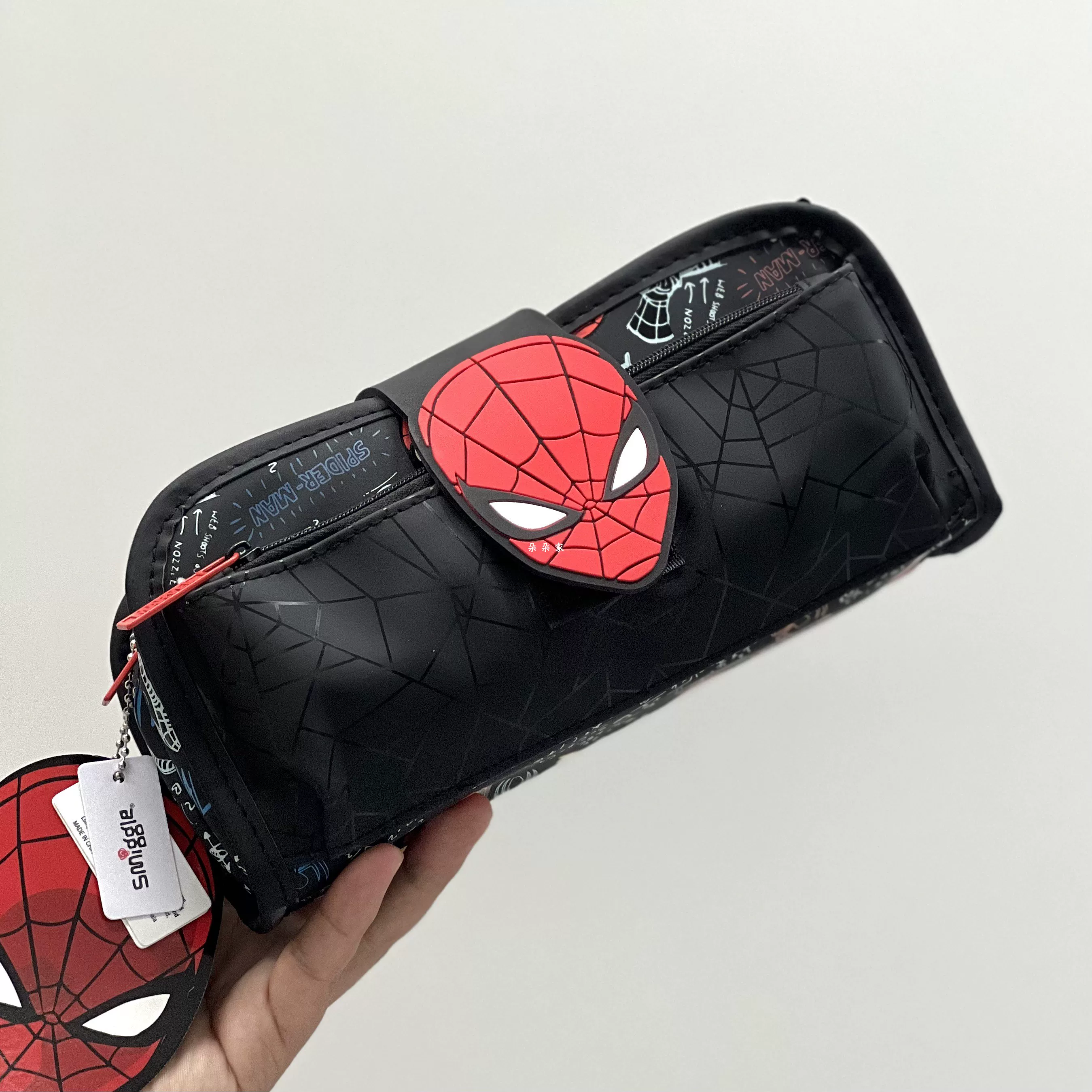 Universal pencil case, storage bag, backpack, set, heroes, Spiderman, Marvel, Birthday gift