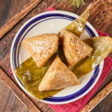 Мини-пельмени со свежим мясом и рисом, фирменное блюдо Нинбо, рисовые пельмени на фестивале лодок-драконов Жунчанцзи, 8 штук, свежие рисовые пельмени на завтрак, приготовленные на ферме вручную