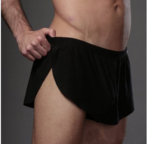 High Open Fork Loose Men's Underwear Four-corner Pants Pure Cotton Comfort Breathable Sports Arro Pants Men's Four-corner Pants Shorts
