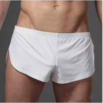 Mens Underwear Low Waist Sexy Mens Style Home Shorts Silk Slip Pant Pants Sleeping Pants Side Opening Amount Tailor-made