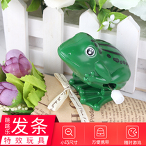 Up the chain frog small animal Clockwork will run children male and female baby infants 1-3 years old educational toys