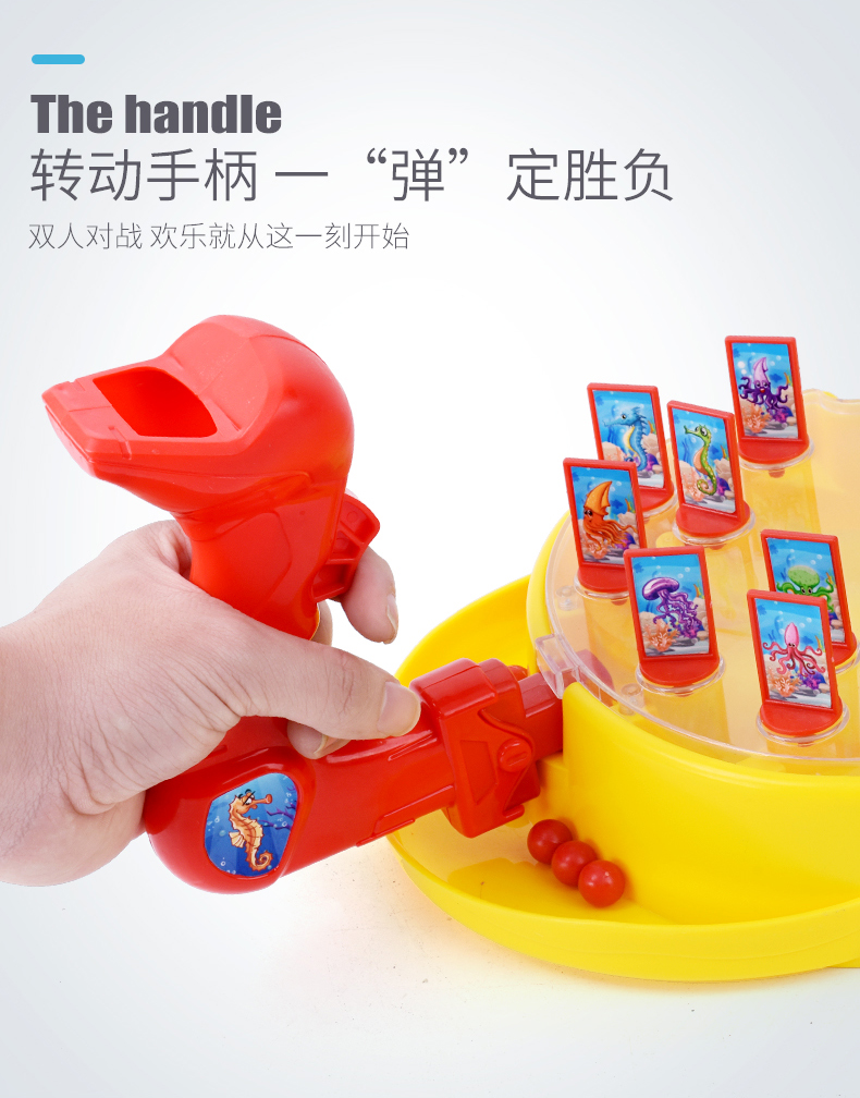 Cặp đôi chống lại cuộc tấn công viên bi trò chơi trẻ em tấn công và phòng thủ trận chiến câu đố tương tác đồ chơi cha mẹ-con - Trò chơi cờ vua / máy tính để bàn cho trẻ em bàn cờ vua cho trẻ em