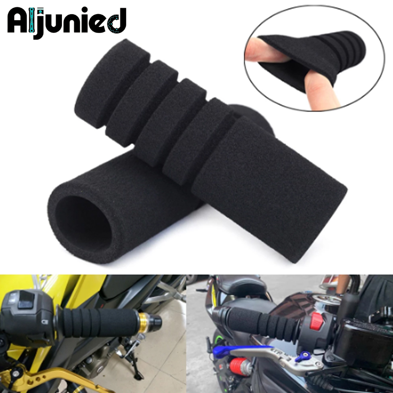 Sponge to cover kit universal motorcycle electric car accessories buffalo horn brake cover anti-sweat and waterproof soft handlebar sleeve-Taobao