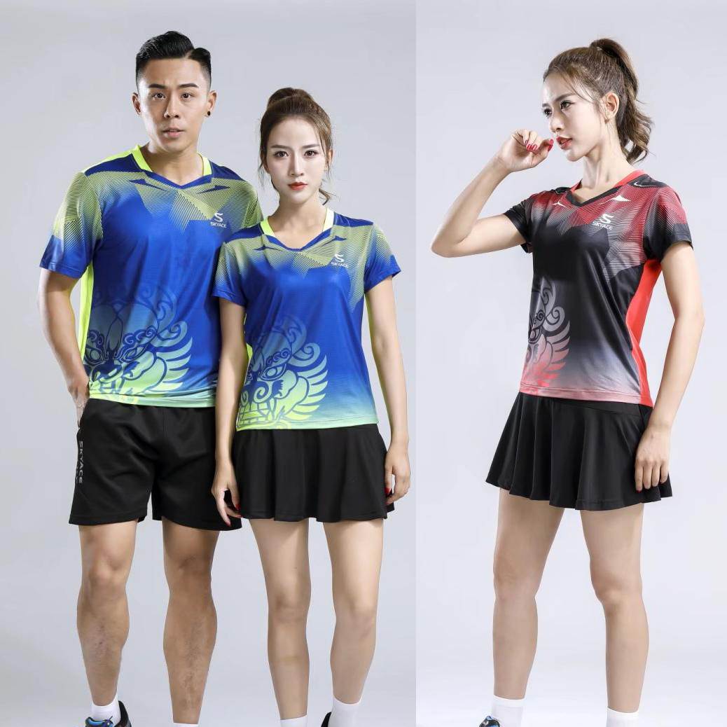 Speed Dry Short Sleeve Volleyball Clothes Men And Women Summer Sports Suit Shorts Customized Air Volleyball Shuttlecock Ball Competition Training Team Clothing