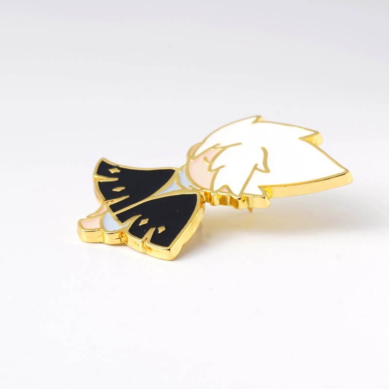 Anime Sky: Children of the Light Guangyu White Bird Badge Souvenir Button Brooch Pin Japanese Medal Clothing Decor Cosplay Gifts anime halloween costumes