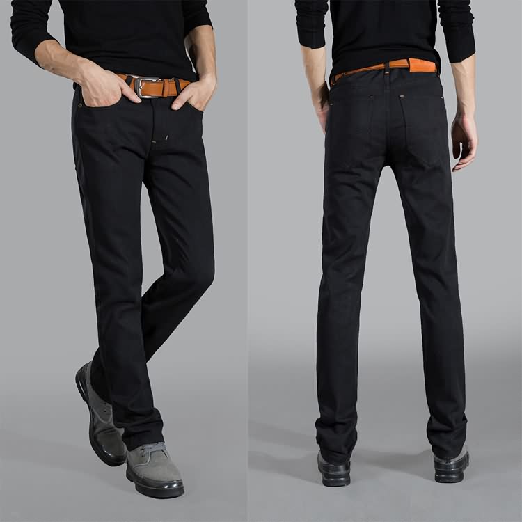 Jeans pour jeunesse droite en vrac en coton pour automne - Ref 1461445 Image 38