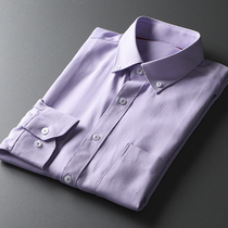 Welfare spring new foreign trade cut mens business leisure long sleeve shirt shirt casual wild man tide