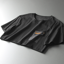 Style good summer new foreign trade Mens factory cut tail short sleeve T-shirt mens coat summer tide