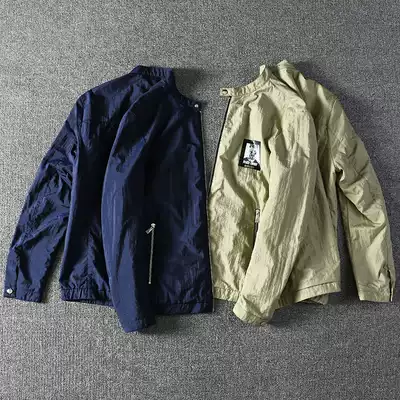 Spring and summer light jacket foreign trade men's clothing factory cut standard tail goods small stand-up collar slim jacket jacket men's tide