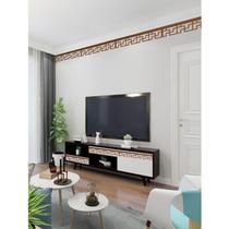 Chinese style ceiling corner line waist line acrylic mirror wall sticker border pattern living room background wall decorative strip