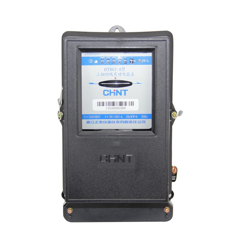 Positive Tai meter DT862-4 electric energy meter 3 * 30-100A three-phase mechanical electric meter-Taobao