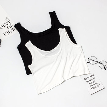 Modal Plus-Size Loose-Fitting Thick Strap Camisole for Women, Suitable for Larger Sizes, Anti-Exposure Undershirt Top