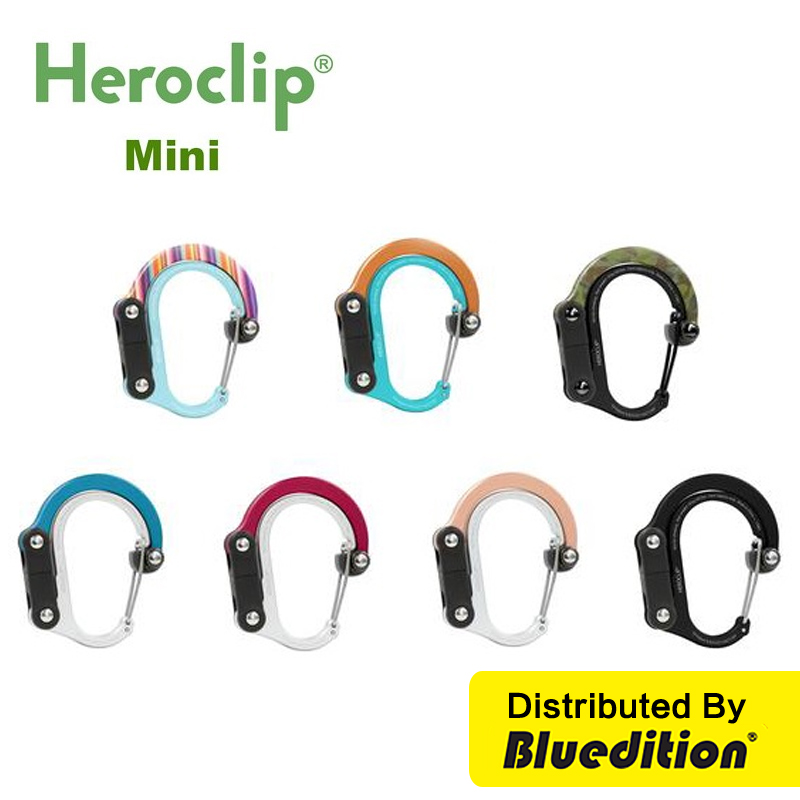 American Qliplet carabiner mini multi-function outdoor travel aluminum alloy heroclip quick hook buckle ring