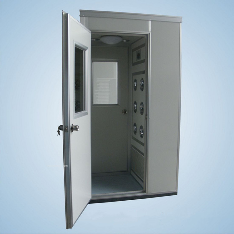 Color steel air shower room Stainless steel air shower room single person single blowing single person double blowing clean color steel plate air shower room