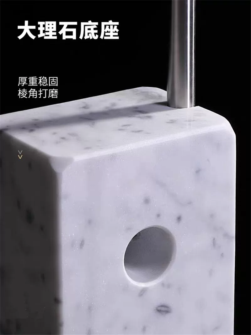 Minimalistic design marble sofa for fishing, creative villa for living room, floor lamp
